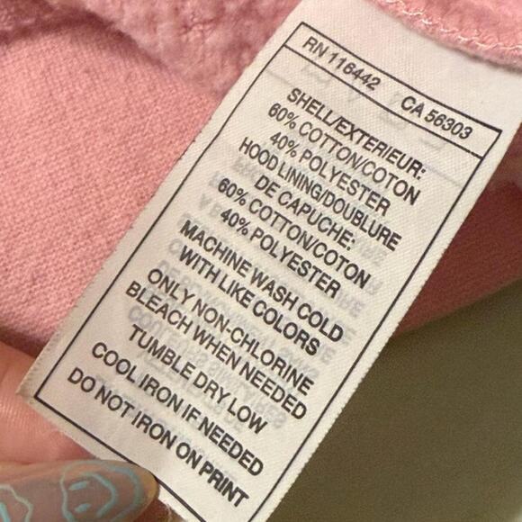 A.Lab “Take a Trip” Pink Oversized Hoodie -L - Picture 6 of 8